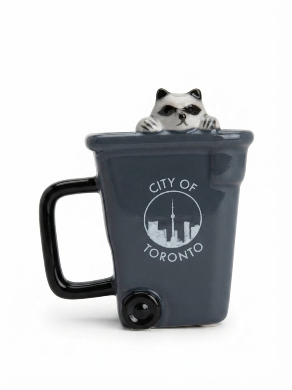 Main and Local - Funny "Toronto Raccoon Mug" Ceramic Novelty Mug